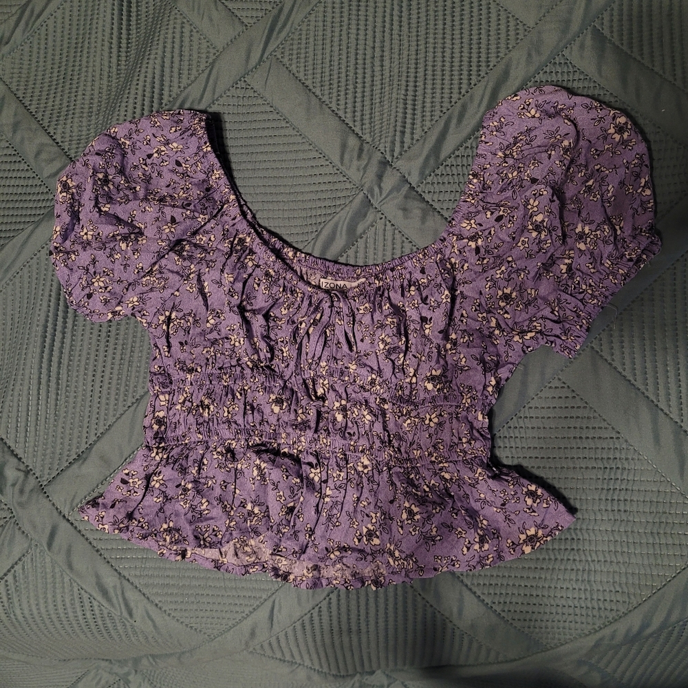 Women's floral blouse